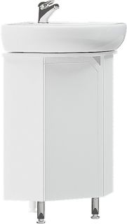 Тумба под раковину Corozo Сириус 40 SD-00001645 глянец белая